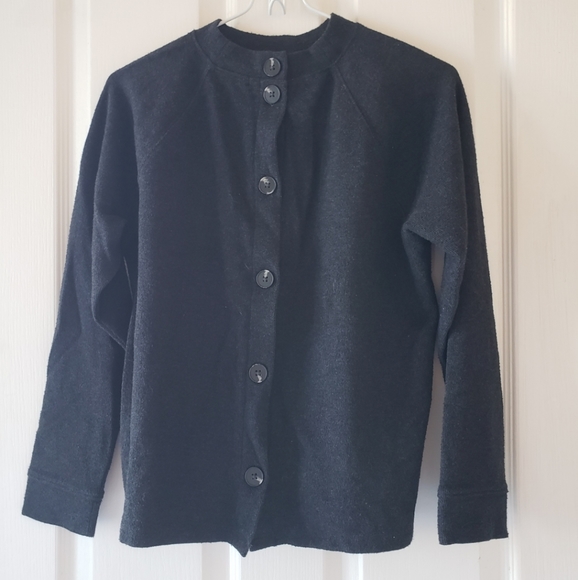 Black Madewell button down sweater - Picture 4 of 4